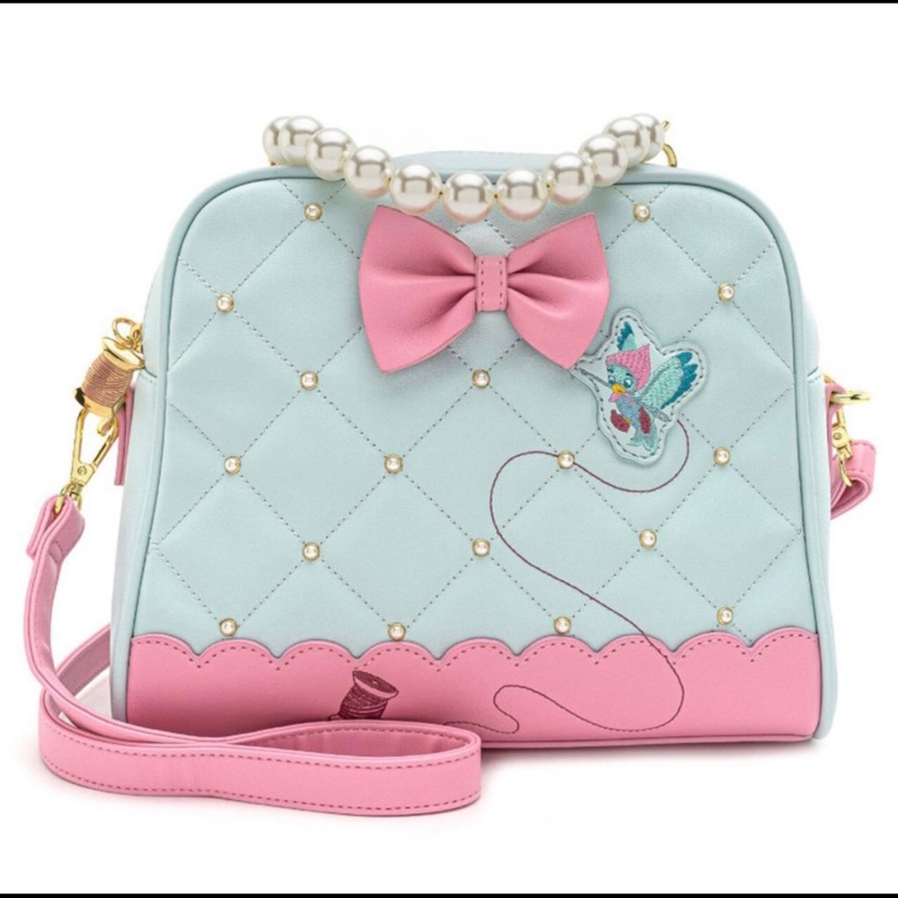 Cinderella Loungefly Crossbody and coin purse